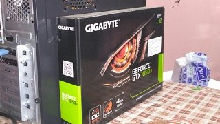 Unboxing GIGABYTE Nvidia Geforce GTX 1050Ti OC  Edition Graphic Card