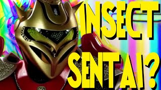 OHSAMA SENTAI KINGOHGER is INSECT THEMED?