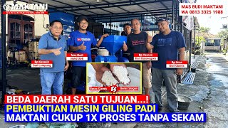 Beras Sragen VS Beras Ciamis - Berbeda Daerah Asal, Satu Tujuan Pembuktian Hasil Giling Padi MAKTANI