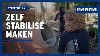 Zelf stabilisé maken in 4 stappen | GAMMA België