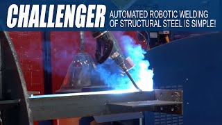 Robotic Welding of Structural Steel is so EASY! Ocean Challenger, Mid-City Steel Lacrosse WI.