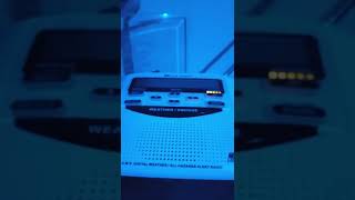 NOAA weather radio weekly EAS test EAS number 23