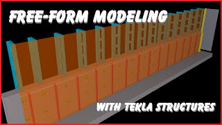 Free-Form Modeling with Tekla Structures