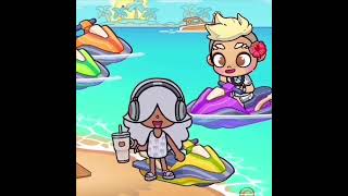 VACATION ON THE ISLAND AVATAR 🏝 #tocaboca #tocalifeworld #avatarworld #shorts #friends #magicboo