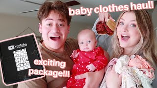 VLOG: BABY SUMMER CLOTHES HAUL, EXCITING PACKAGE, AND NEW HAIR!!