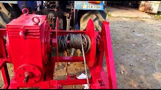 heavy-duty winch for log pulling 4ton capacity