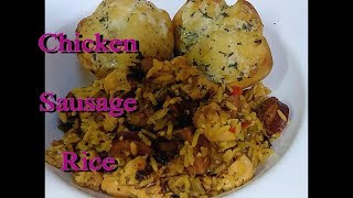 Chicken, Sausage with Rice