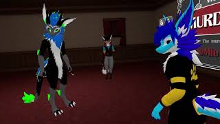 Furry Vrchat - playing games #1 (Murder 4)