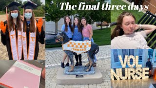 Final days of college as a nursing student, ATI live NCLEX review, nurses week, etc | UTK Nursing