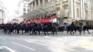 Household Cavalry, Lord Mayor's Show 2019