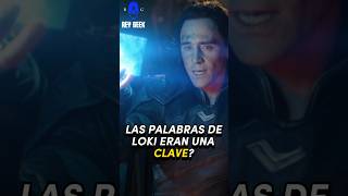 LAS PALABRAS DE LOKI ERAN UNA CLAVE PARA THOR #marvel #loki #thor #avengersinfinitywar #mcu #thanos