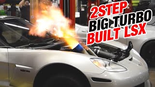 1,500HP 2-Step BUILT LSX C6 BIG TURBO