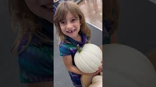 White pumpkins