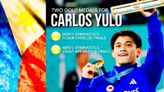 CARLOS YULO Made History By Winning 2 GOLD MEDALS  |  PARIS OLYMPICS 2024