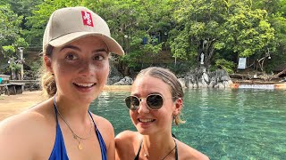 COME WITH US TO A PHILIPPINES HOT SPRING🇵🇭🥵// VLOG, CORON