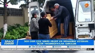 #Xəbər: 300 dən çox şəhid ailəsinə aktivlər təqdim edildi