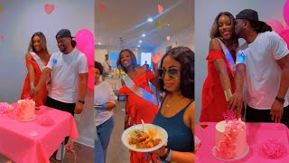 Rude boy Psquare Shower his Wife Ifeoma with Expensive Baby Shower as the Expect a New Born Baby