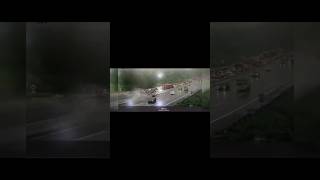 Kecelakaan jalan Tol Cipularang KM.92 CCTV DAN DASHCAM MOBIL AMBULANCE #kecelakaan#crash#fypシ゚viral