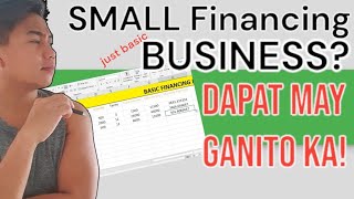 BASIC FINANCING BUSINESS MANAGEMENT | Sobrang dali! | Almontero Tutorial