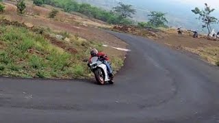 KTM RC 390 Leaning in Corner | 120 kmph....!!!