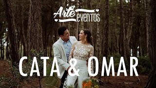 Cata y Omar la boda - Casa de Campo - Mesa de los Santos - Bodas espectaculares - Arte Eventos