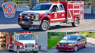 Saint-Lazare | Fire Department First Responders 908, Battalion Chief 1208 and Pumper 2008 Responding