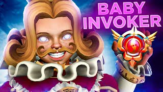 МЕРИ ДЕЙ ИГРАЕТ НА БЕЙБИ ИНВОКЕРЕ ЧЕРЕЗ ФАСТ ОКТАРИН! / 30 LVL INVOKER! / MARY DAY DOTA STREAM