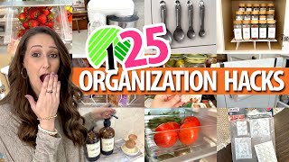 25 *BEST* Dollar Tree Organization HACKS! Clear the clutter FAST!