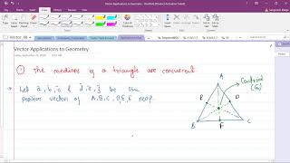 Lect 13: Vectors | Applications of Vector to Geometry | 12th Mathematics Science & Arts