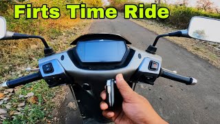 First Time Riding a TVS iQube Electric Scooter | Beginner’s Guide