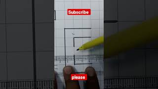 3d E drawing #shorts#youtubeshorts #trending