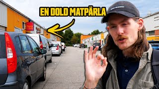 Vi letar DOLDA MATPÄRLOR på industriområden!