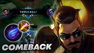 WILD RIFT XIN ZHAO JUNGLE BEST COMEBACK IN SOLO RANKED !!