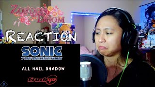 ZorDon Reacts to Shadow's Theme "ALL HAIL SHADOW" (Crush 40/NateWantsToBattle) | Sonic Saturdays!