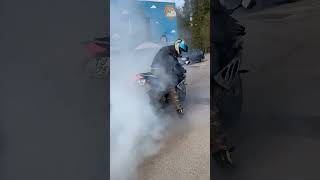 Bmw S1000RR HP4 Жгём резину