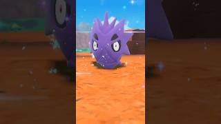 Evolving SHINY Larvitar into Pupitar on Pokemon Scarlet Violet #shiny #shinypokemon