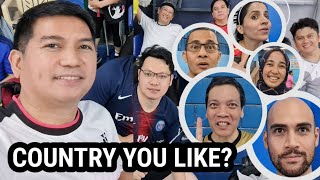 WHICH COUNTRY DO YOU LIKE MOST? | OFW | Badminton Players in Saudi Arabia