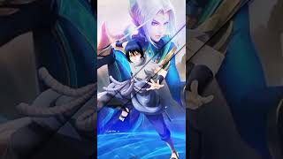 MLBB X NARUTO SKIN MOBILE LEGENDS COLLAB #mobilelegends #mlbb #shorts #naruto #ml