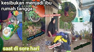 kegiatan ibu rumah tangga saat di sore hari@ratiwarofficial7083