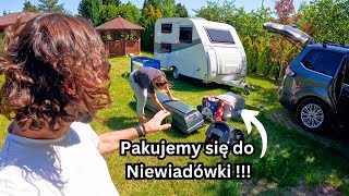 Pakowanie Przyczepy Kempingowej NIEWIADÓW !!! Ruszam w Drogę!