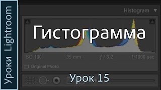 Уроки Lightroom. Урок 15. ГИСТОГРАММА. Меню Histogram в программе Adobe LIGHTROOM.