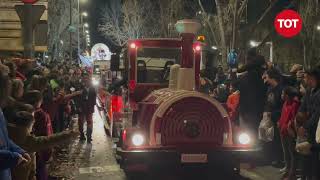 Arribada i cavalcada dels Reis d'Orient a Sant Cugat