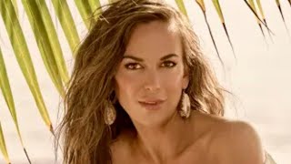 Brooks Koepka's wife Jena Sims poses in $228 braless swimsuit