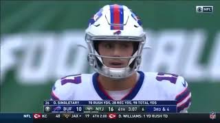 Every Josh Allen 2019 NFL touchdown