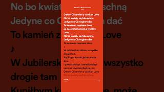 Enej: Kamień z napisem LOVE | #Lyrics