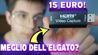 GAME CAPTURE A 15 EURO😱 - Meglio dell’Elgato? Funzionamento e configurazione!