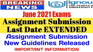 [Breaking News] Assignment Submission Last Date Extended & New Guidelines Released By TIPS GURU