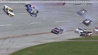 NASCAR Truck series Talladega, The big one