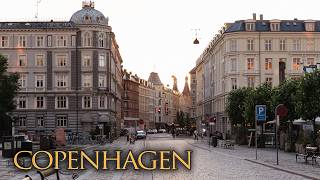 Walking in Copenhagen, Denmark | Summer City Ambience