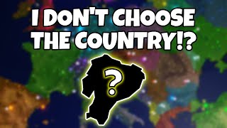 Roblox Rise Of Nations but I don't pick the country